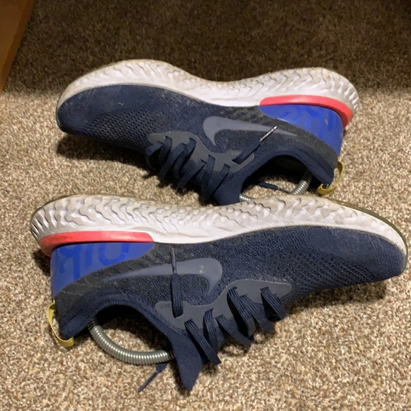 Nike Epic React Flyknit College Navy Mens - Picture 4 of 4